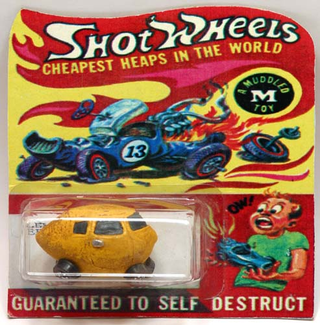 Illustration for article titled Life Imitates Art, 80s Style: Shot Wheels Cars